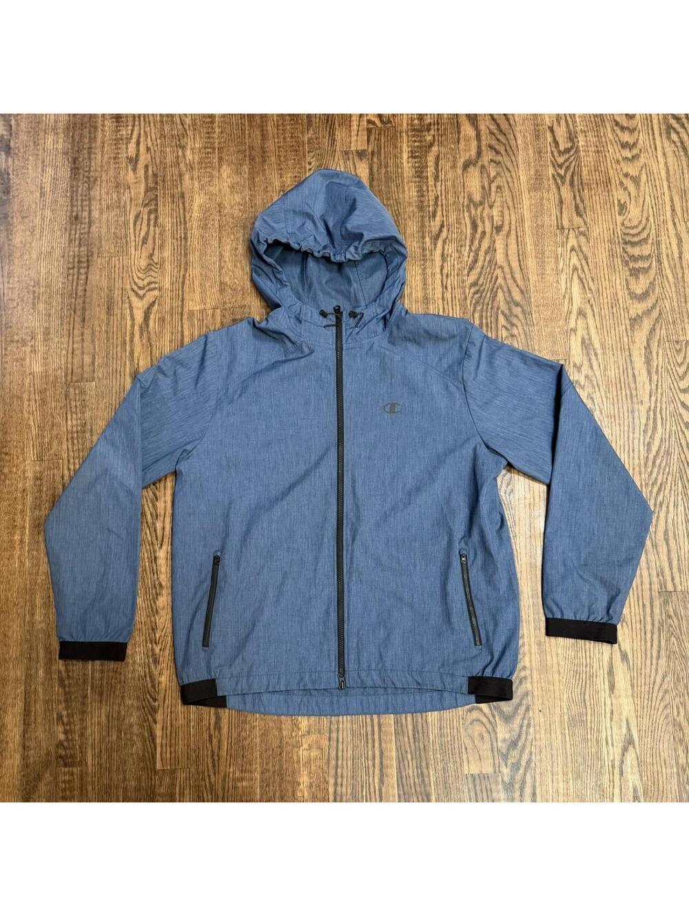 Champion Men's Blue and Navy Jacket